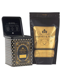Harney & Sons Hinged Storage Canister – English Breakfast Sachet Bundle