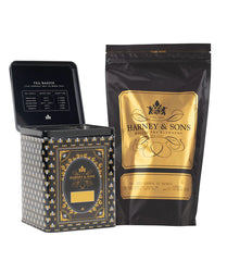 Harney & Sons Hinged Storage Canister – Earl Grey Supreme Sachets Bundle