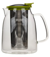 ForLife Mist Glass Iced Tea Jug, 68 oz (Assorted Colors)