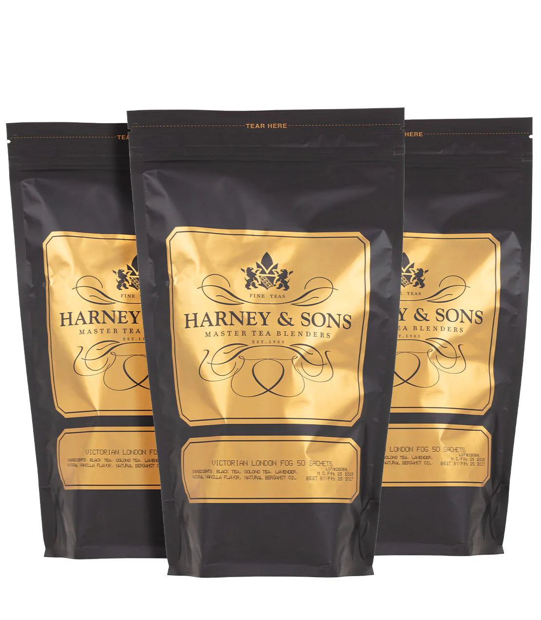 Victorian London Fog Trio – 3 Bags of 50 Sachets