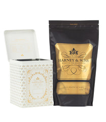 Harney & Sons Hinged Storage Canister – English Breakfast Sachet Bundle