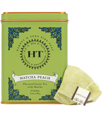 Matcha Peach, HT Tin of 20 Sachets