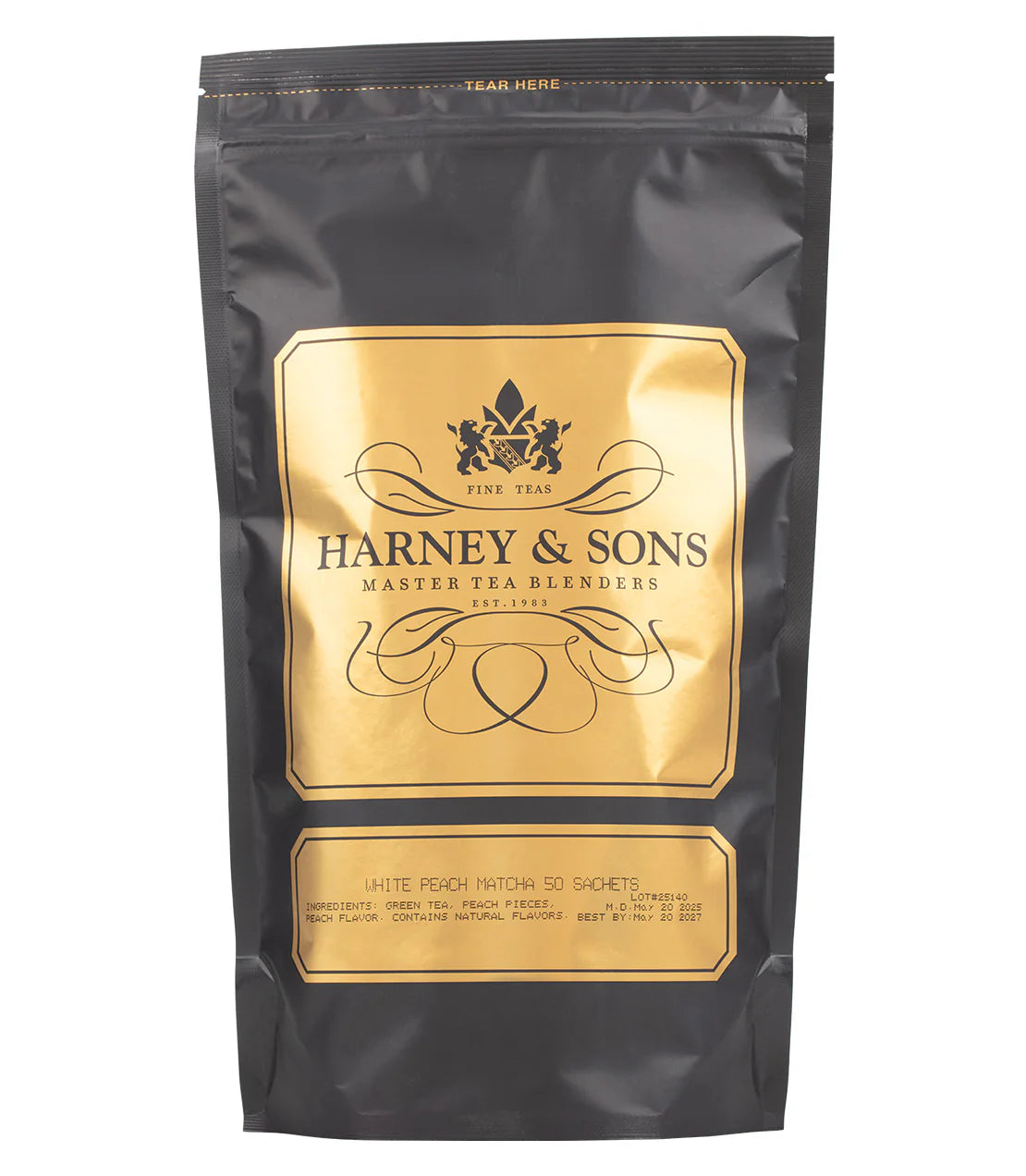 White Peach Matcha, Bag of 50 Sachets