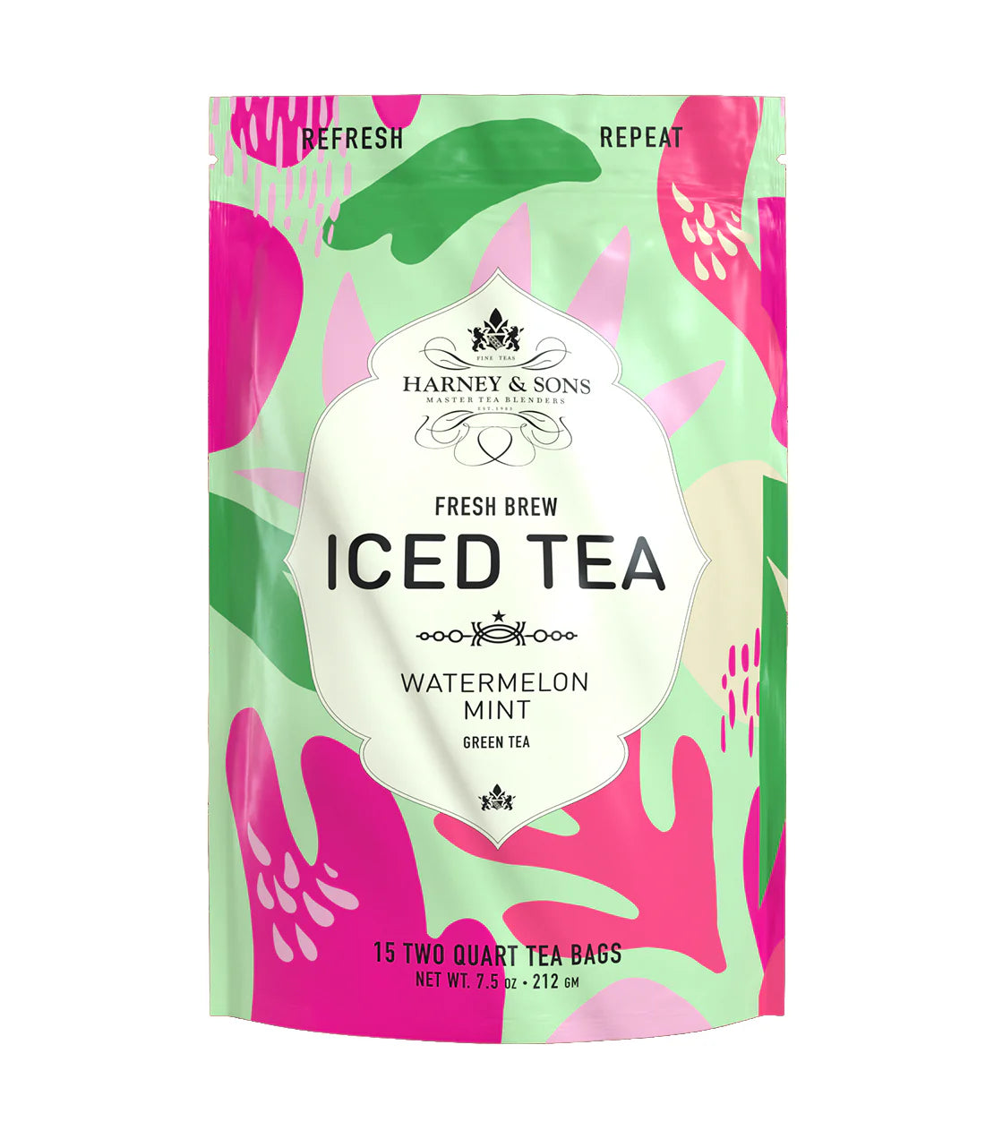 Watermelon Mint Fresh Brew Iced Tea