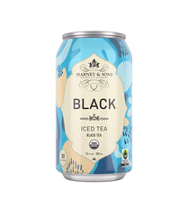 Organic Plain Black Iced Tea Cans