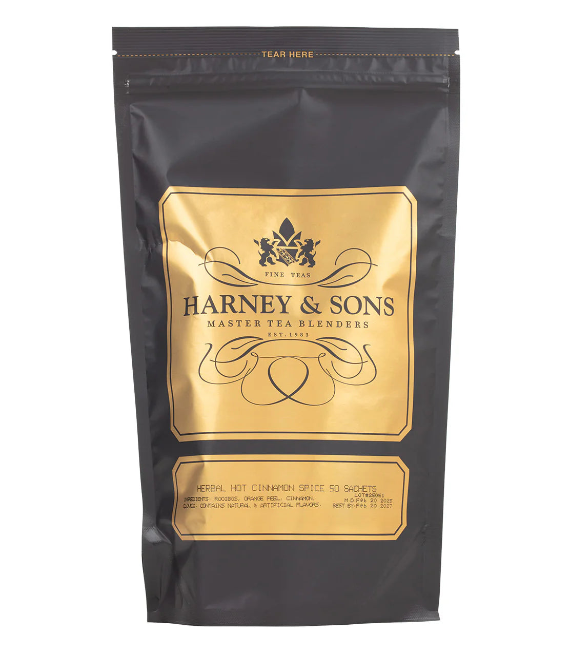 Herbal Hot Cinnamon Spice, Bag of 50 Sachets