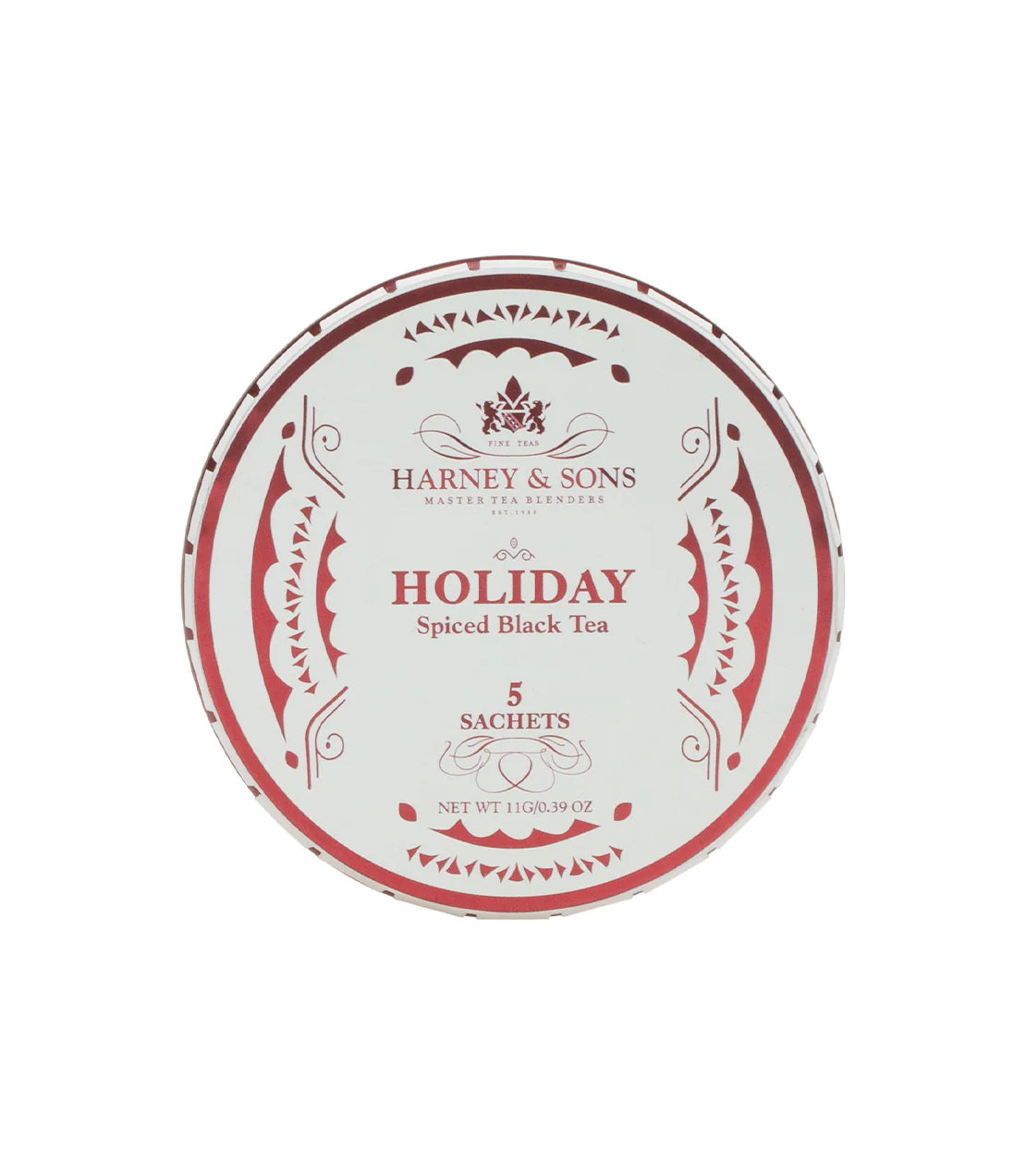 Holiday Tea, Tagalong Tin of 5 Sachets