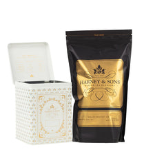 Harney & Sons Hinged Storage Canister – English Breakfast Loose Tea Bundle