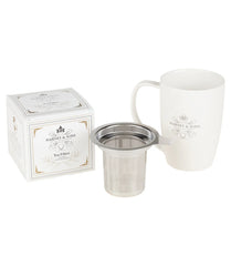 Harney & Sons Mug with Permanent Tea Filter Bundle