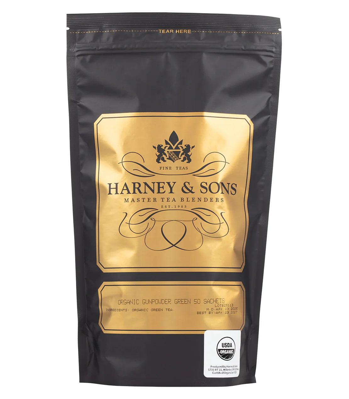 Organic Gunpowder, Bag of 50 Sachets