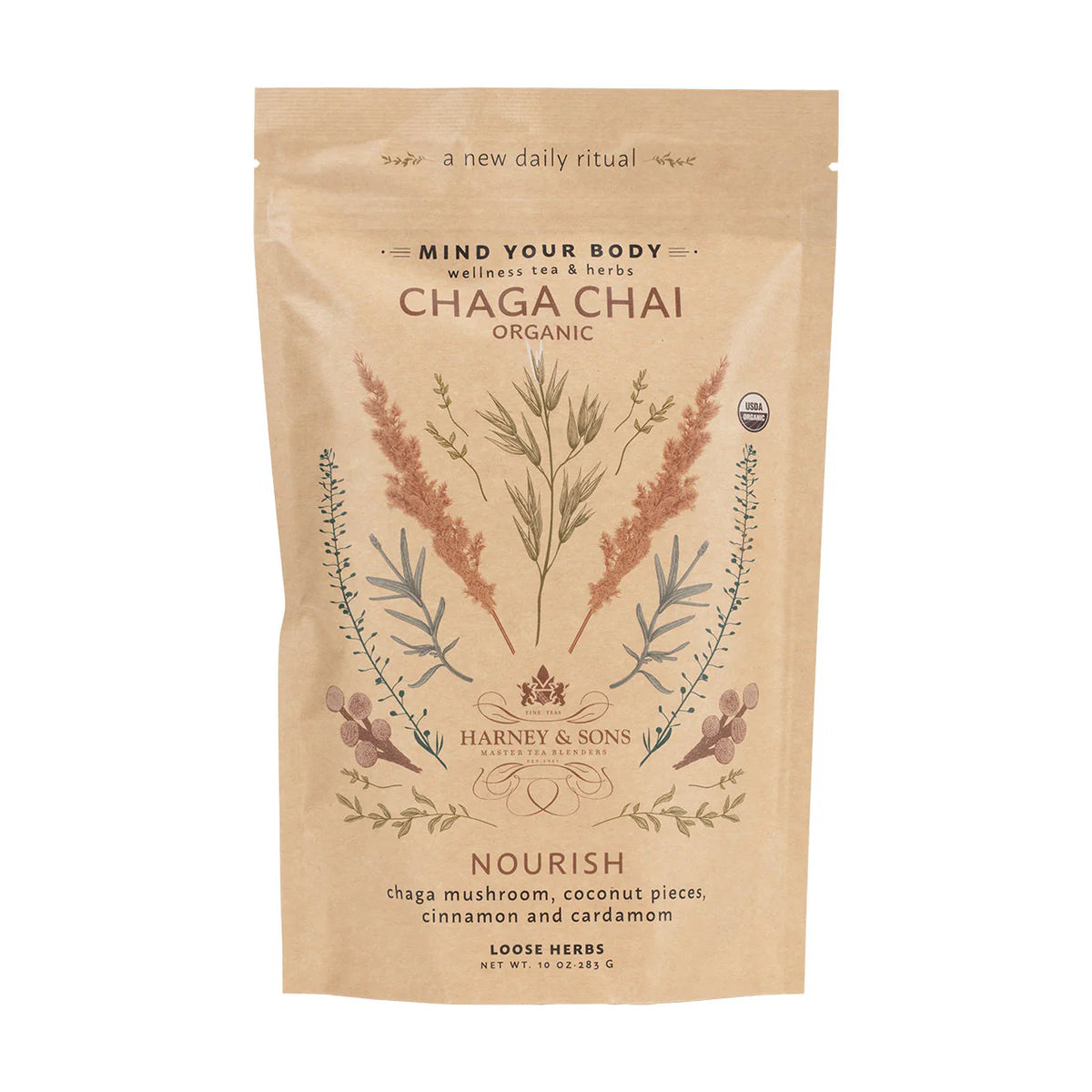 Organic Chaga Chai – Nourish Wellness Blend