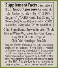 Green Tea & Honey Shot – 30 MG Hemp